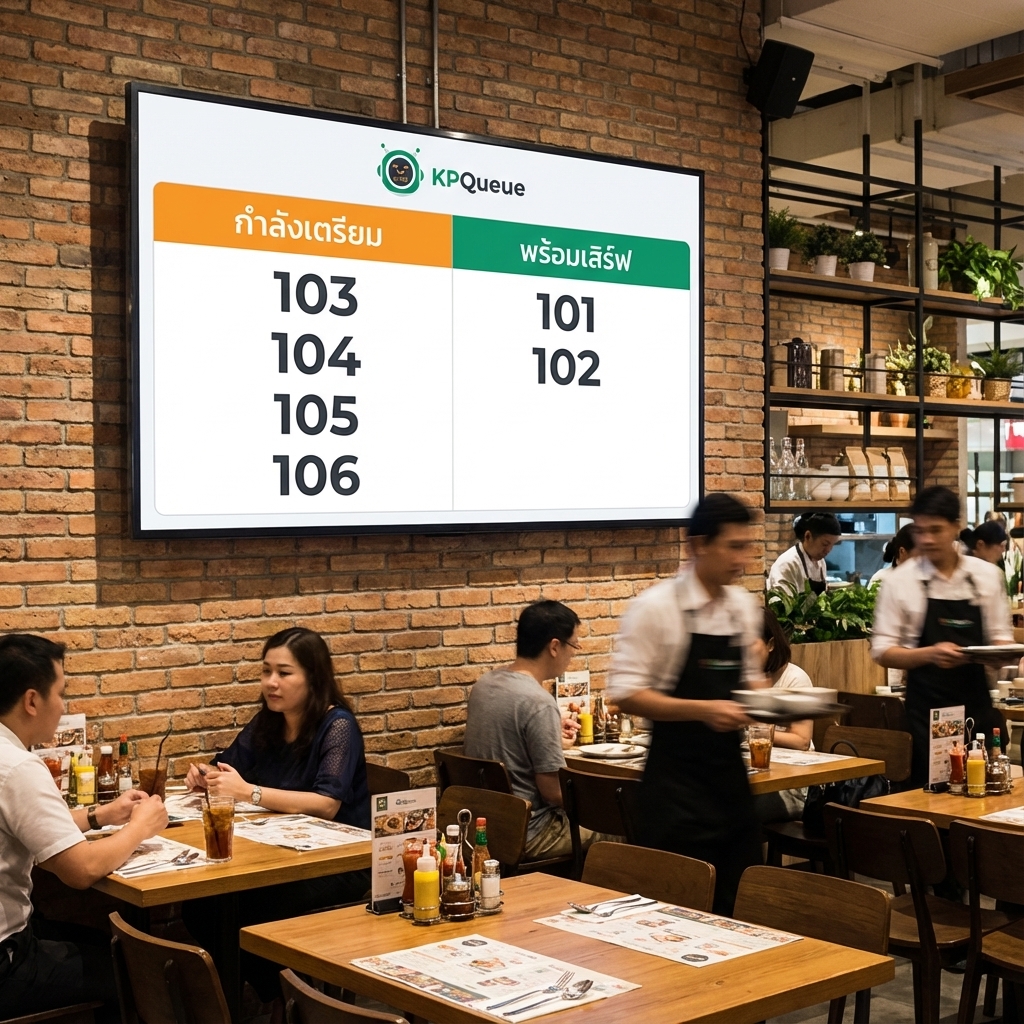 หน้าจอทีวีหน้าร้าน